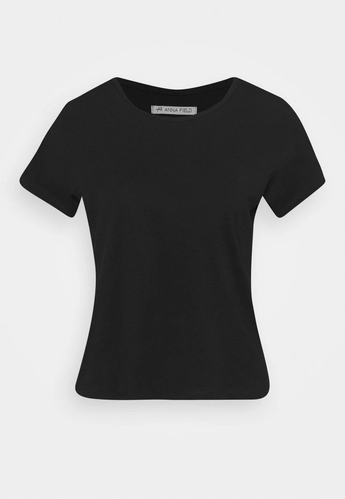 T-Shirt ANNA FIELD Anna Field Basic T-shirt Noir Femme | AMD-2985935